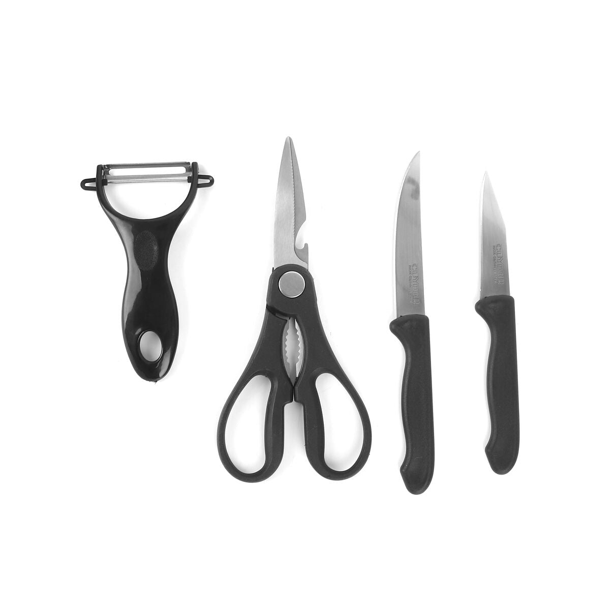 Peeler Knife Set Cuyfor Stainless steel 2 Pieces (12 Units)-5