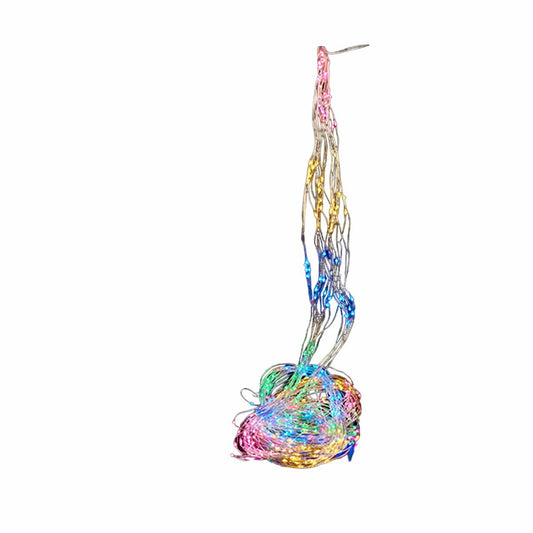 Wreath of LED Lights 2 m Multicolour-1