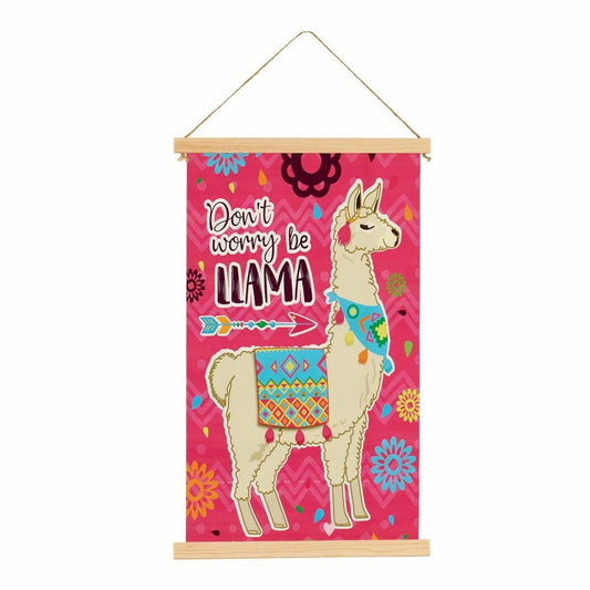 Canvas Llama (1 x 54 x 33 cm) (24 Units)-1