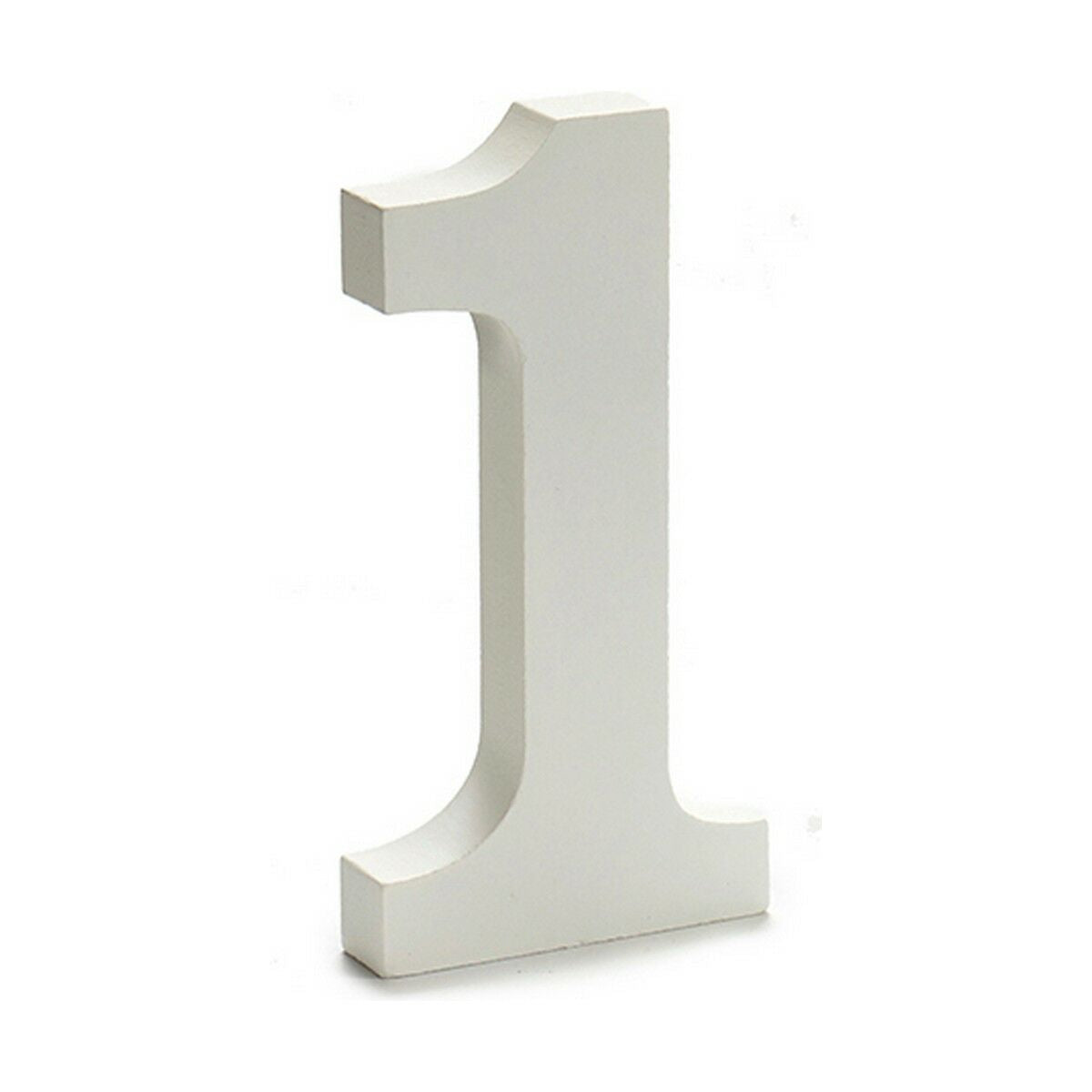 Number Pincello 1 White 1,8 x 21 x 17 cm (12 Units)-1