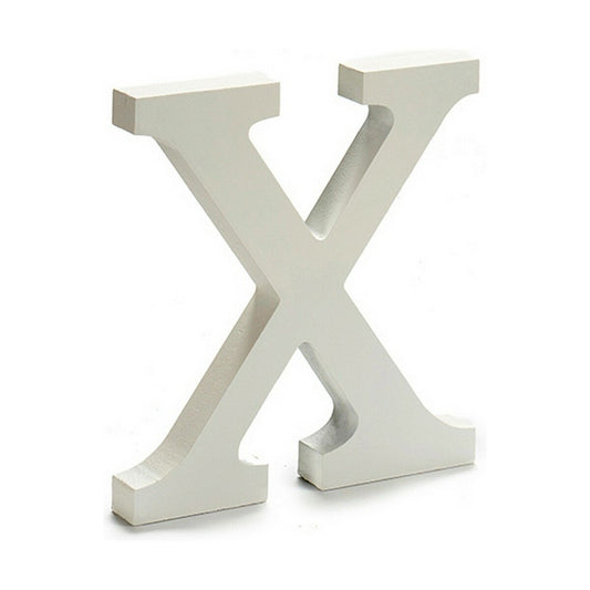Letter Pincello X White 1,8 x 21 x 17 cm (12 Units)-1