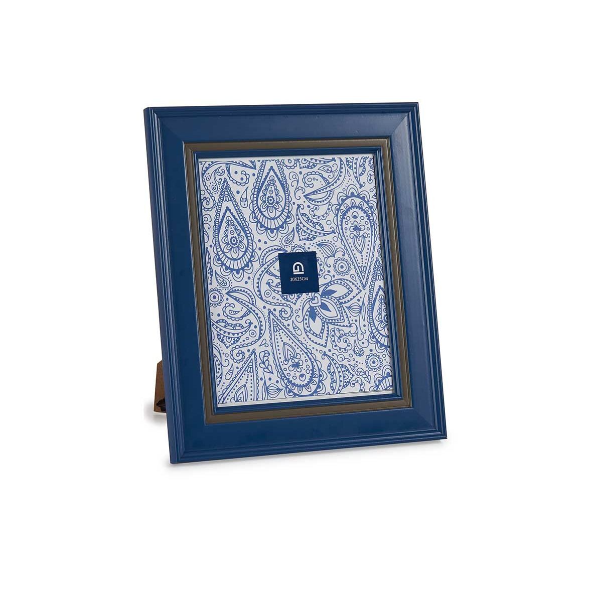 Photo frame Crystal Blue Plastic (6 Units) (2 x 33 x 28 cm)-1