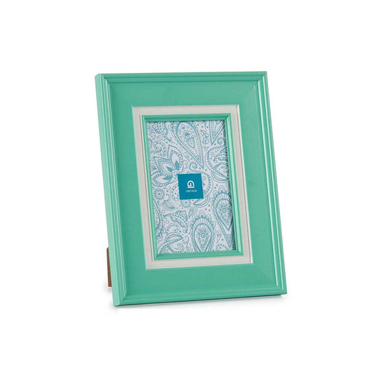 Photo frame Crystal Green Plastic (6 Units) (2 x 23 x 18 cm)-1