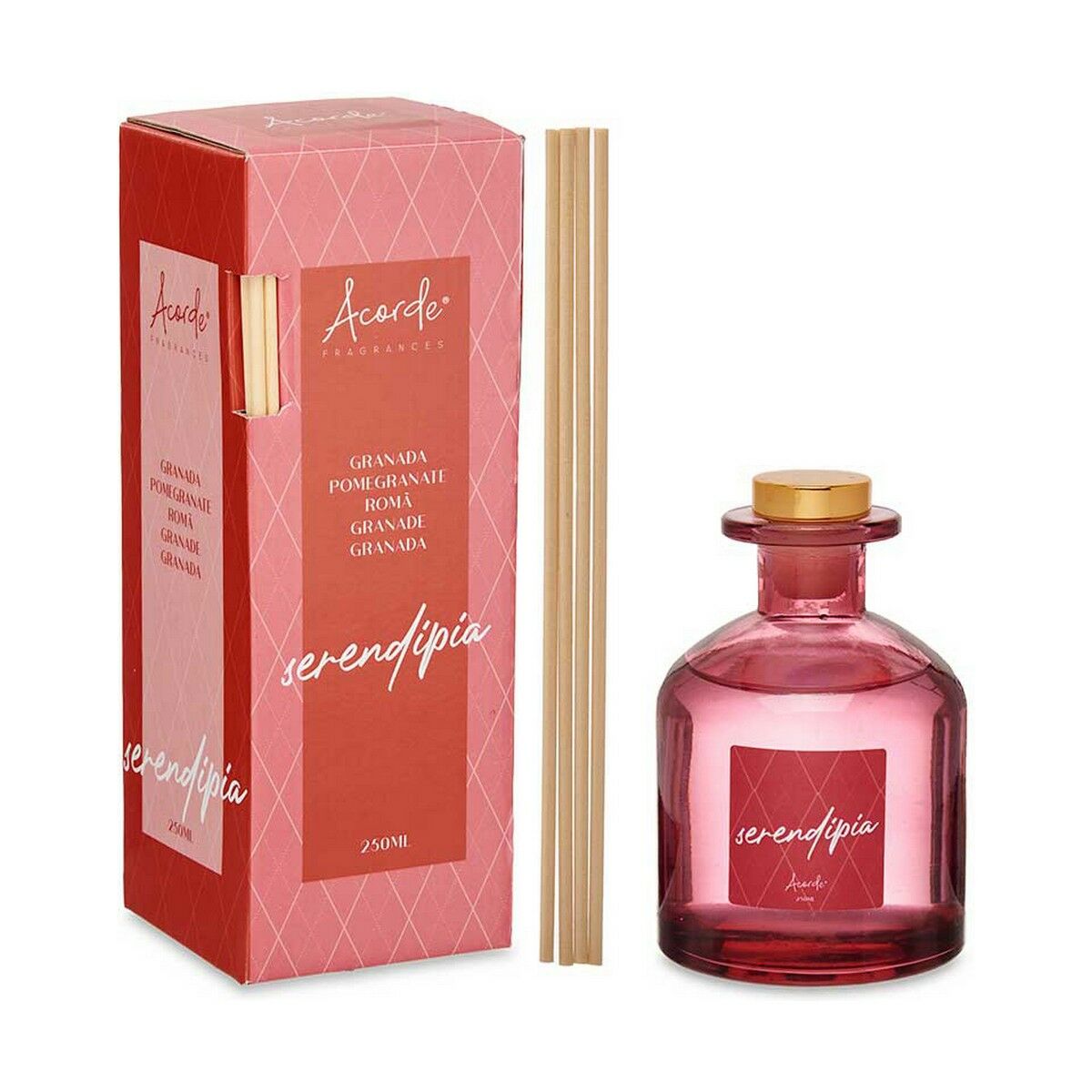Perfume Sticks Acorde 250ML-B Pomegranate 250 ml (6 Units)-3