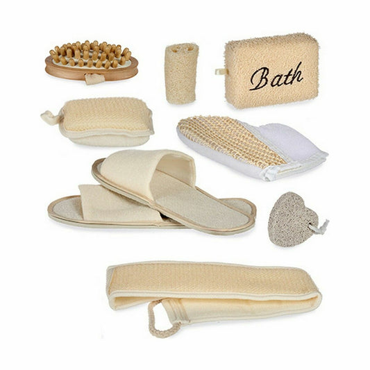Bath Set Berilo AR1910122 AR1910122 Brown 30 x 6,5 x 30 cm Basket (6 Units)-1