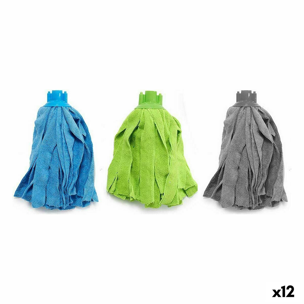 Mop MP-0061 CUT Microfibre 9 x 30 x 9 cm (12 Units)-0