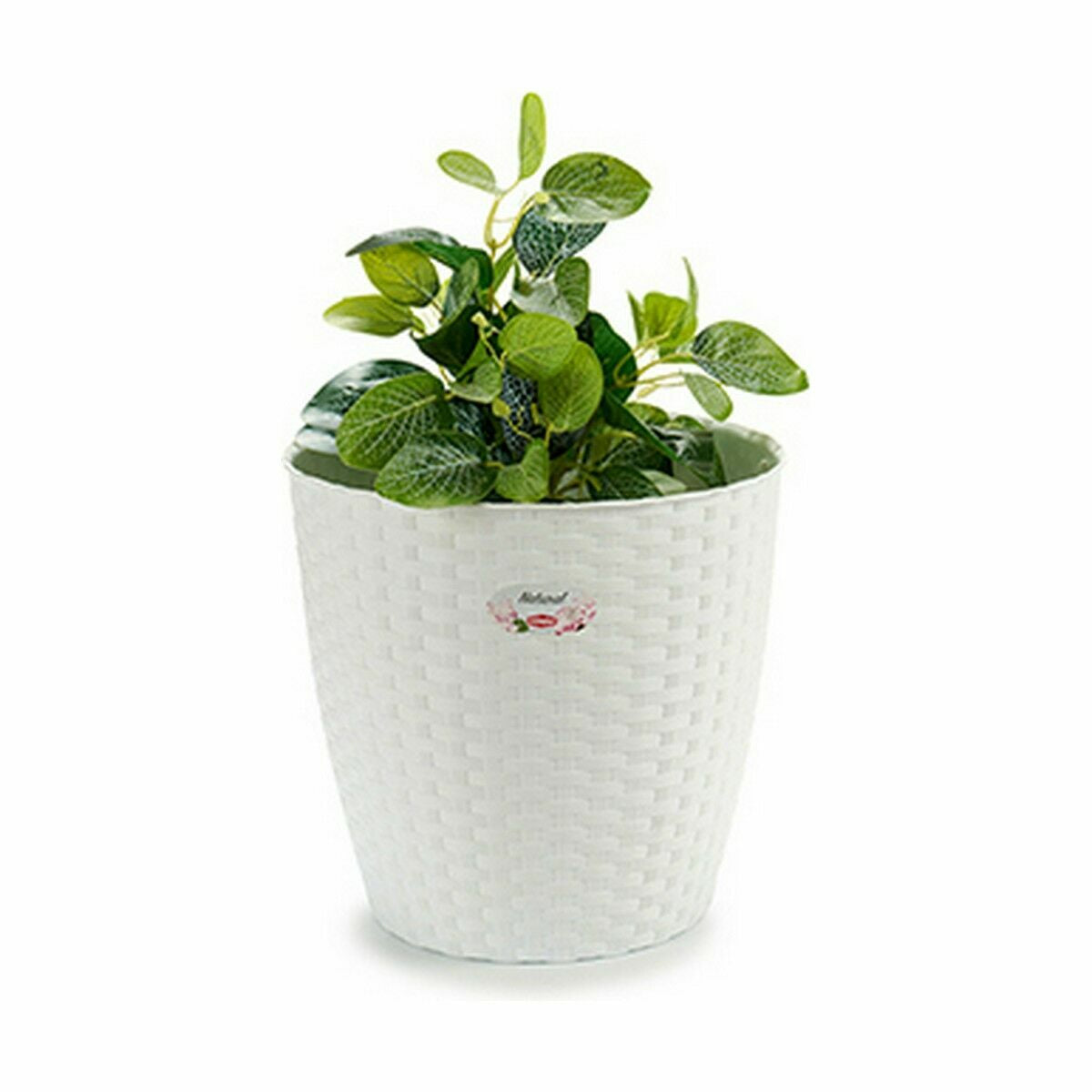 Planter Stefanplast White Plastic 29 x 27 x 29 cm (6 Units)-1