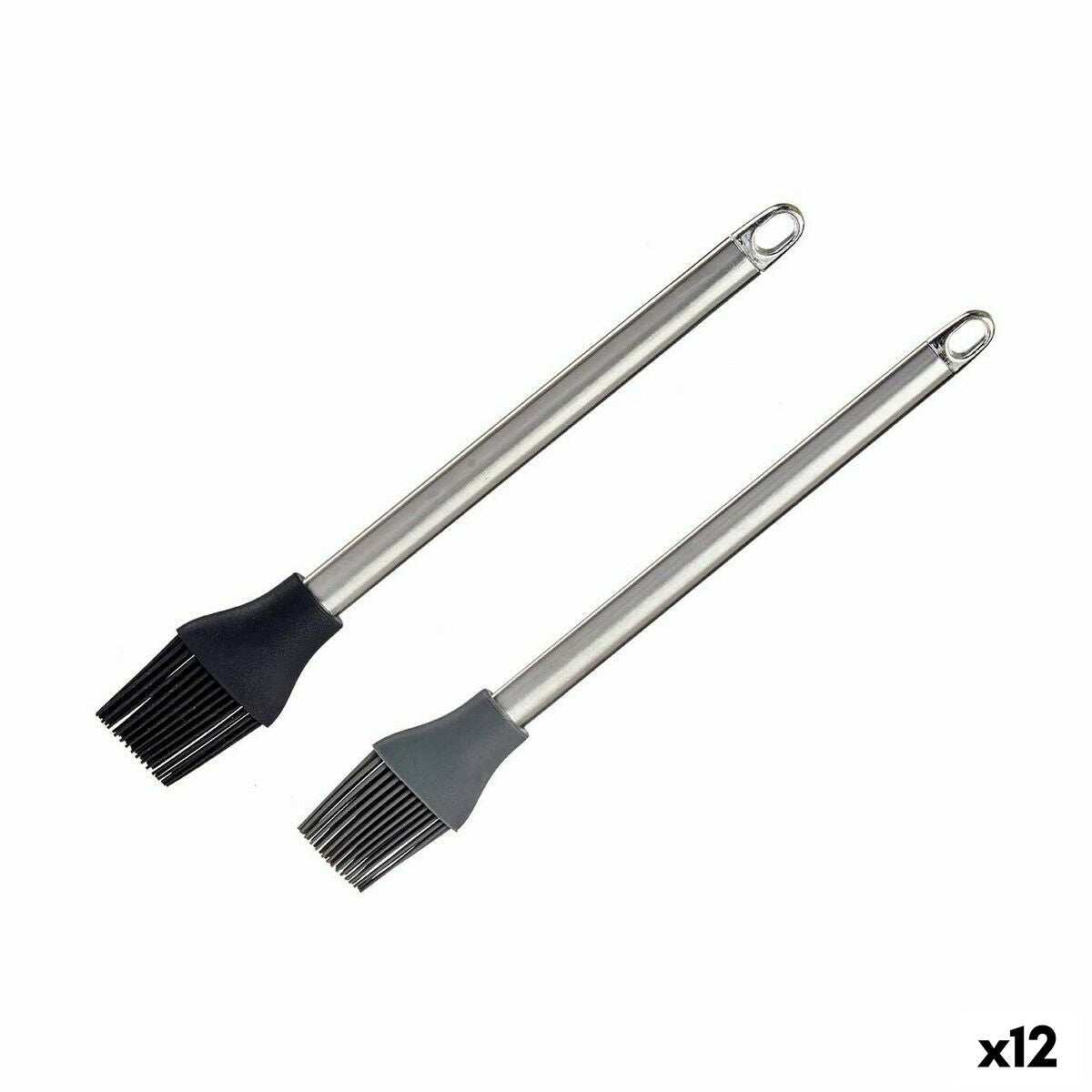 Kitchen Brush Kinvara KT3657(T/C)HB Silicone Stainless steel 28 x 4,5 X 2 cm (12 Units)-0