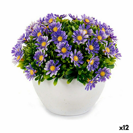 Decorative Plant Ibergarden S17-L048 Plastic Marguerite 14 x 13 x 14 cm (12 Units)-0