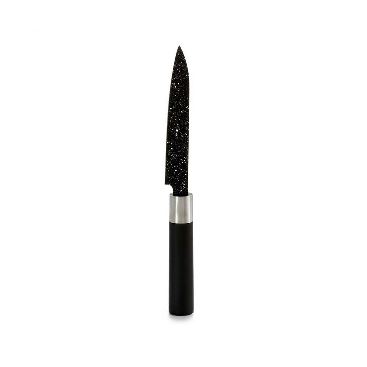 Kitchen Knife Kinvara KT11-5604M05 Black Stainless steel Plastic 2,5 x 24 x 2,5 cm Marble (12 Units)-1