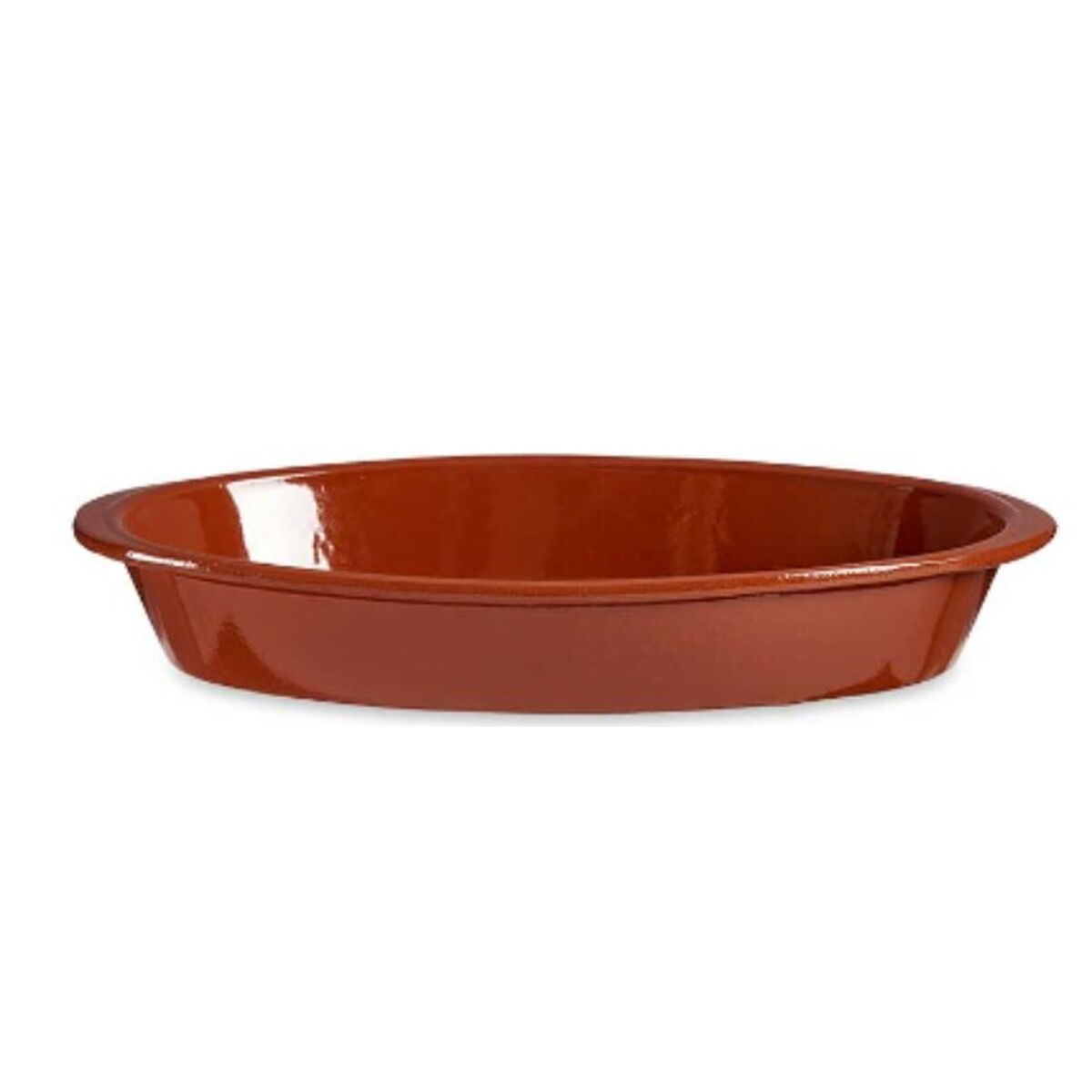 Oven Dish Baked clay 3 Units 45 x 6,5 x 27 cm-2