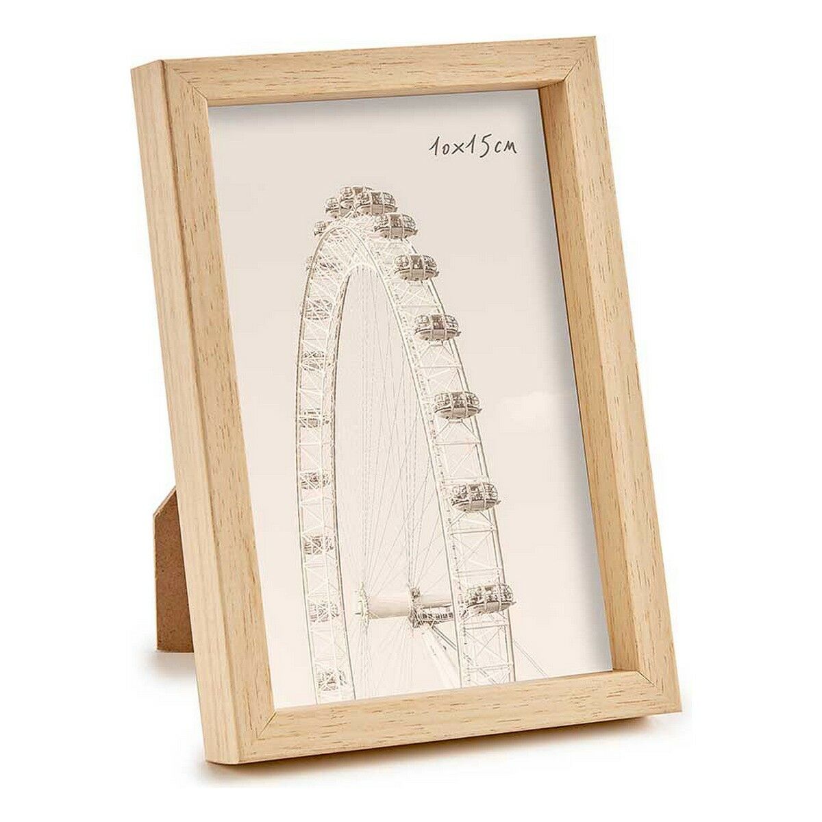 Photo frame WPC1020ML-1 Brown Natural Plastic (6 Units)-1