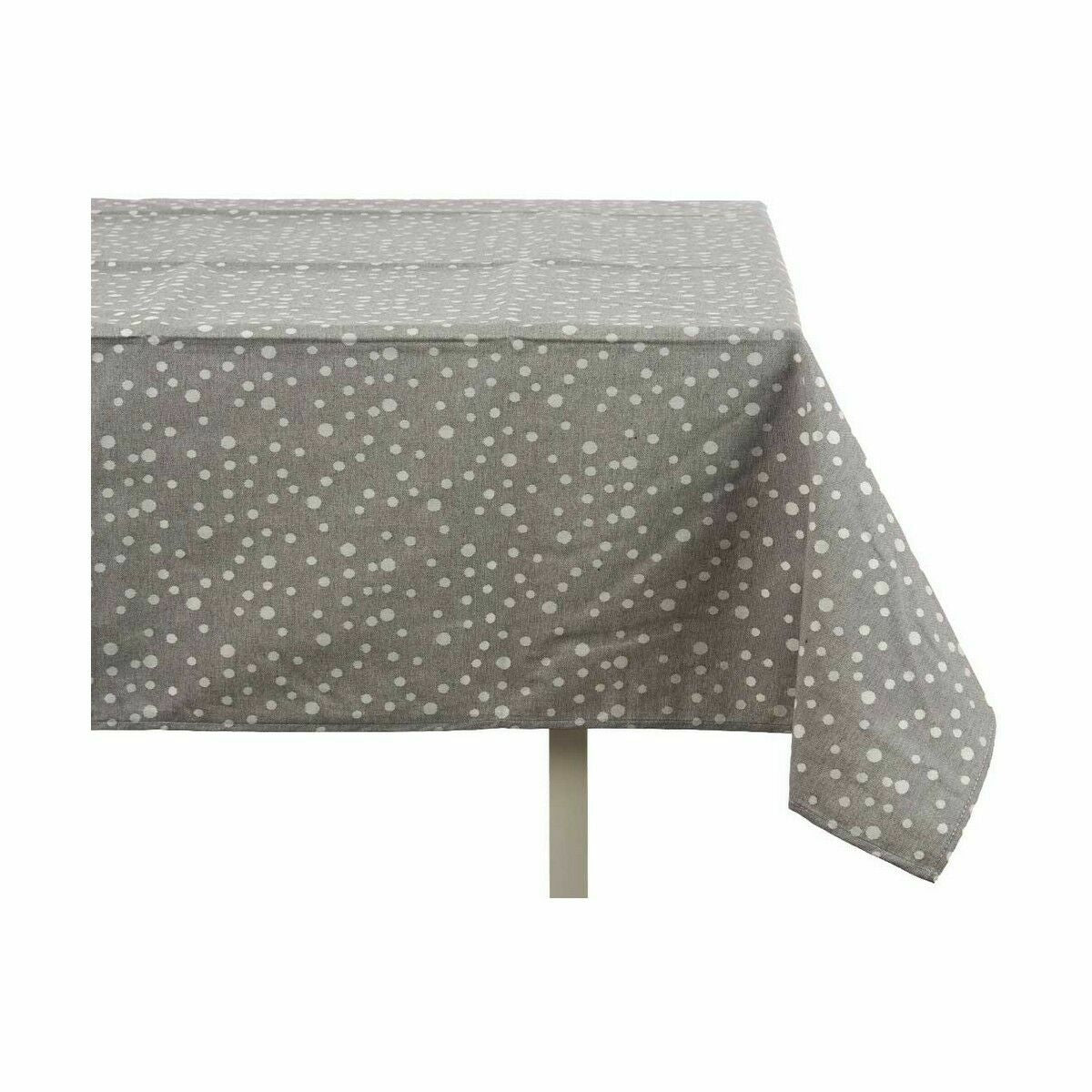 Stain-proof tablecloth Kinvara BABEL GRIS 42 White Grey Jacquard Anti-stain Spots 140 x 180 cm (8 Units)-3