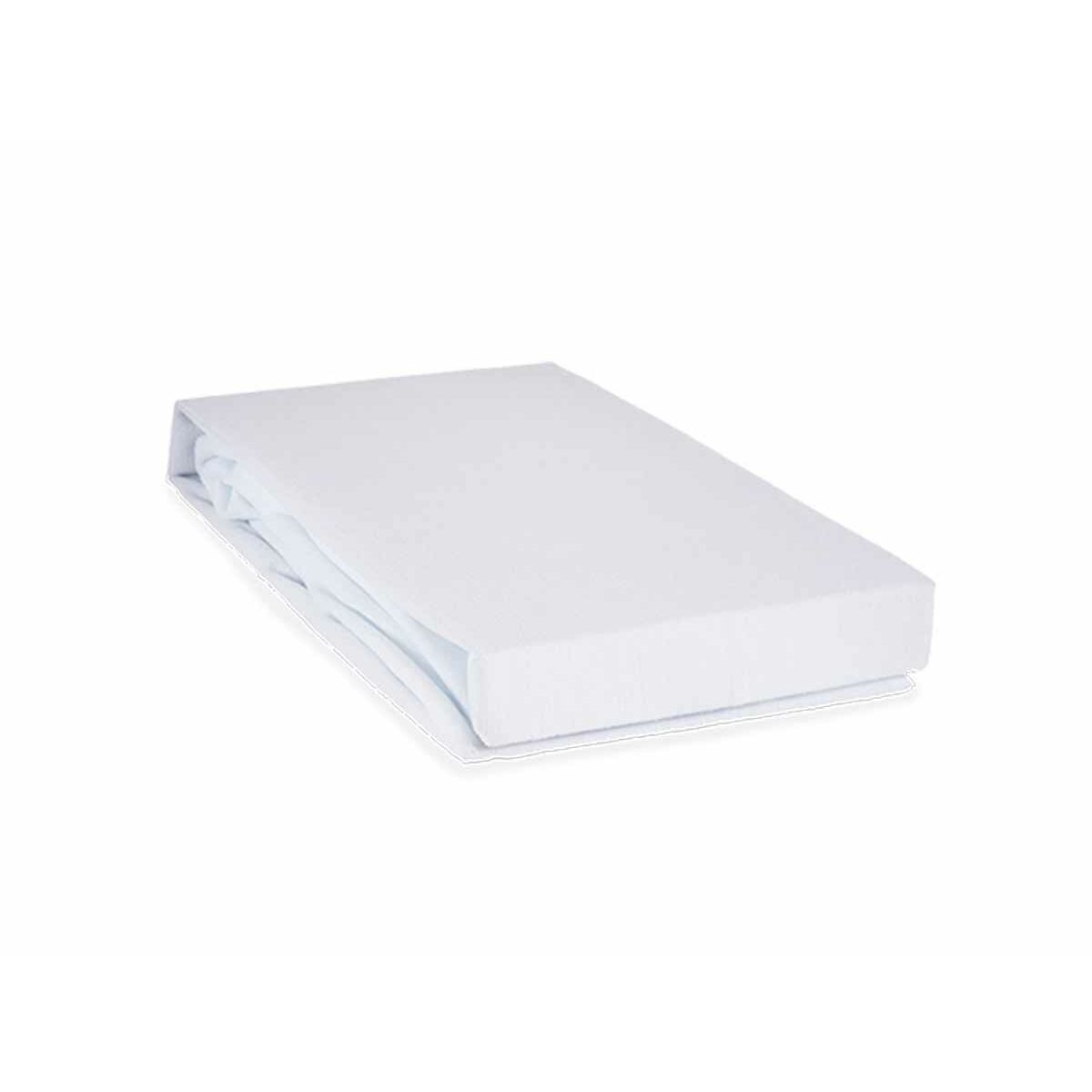 Mattress protector White 135 x 195 cm (6 Units)-3