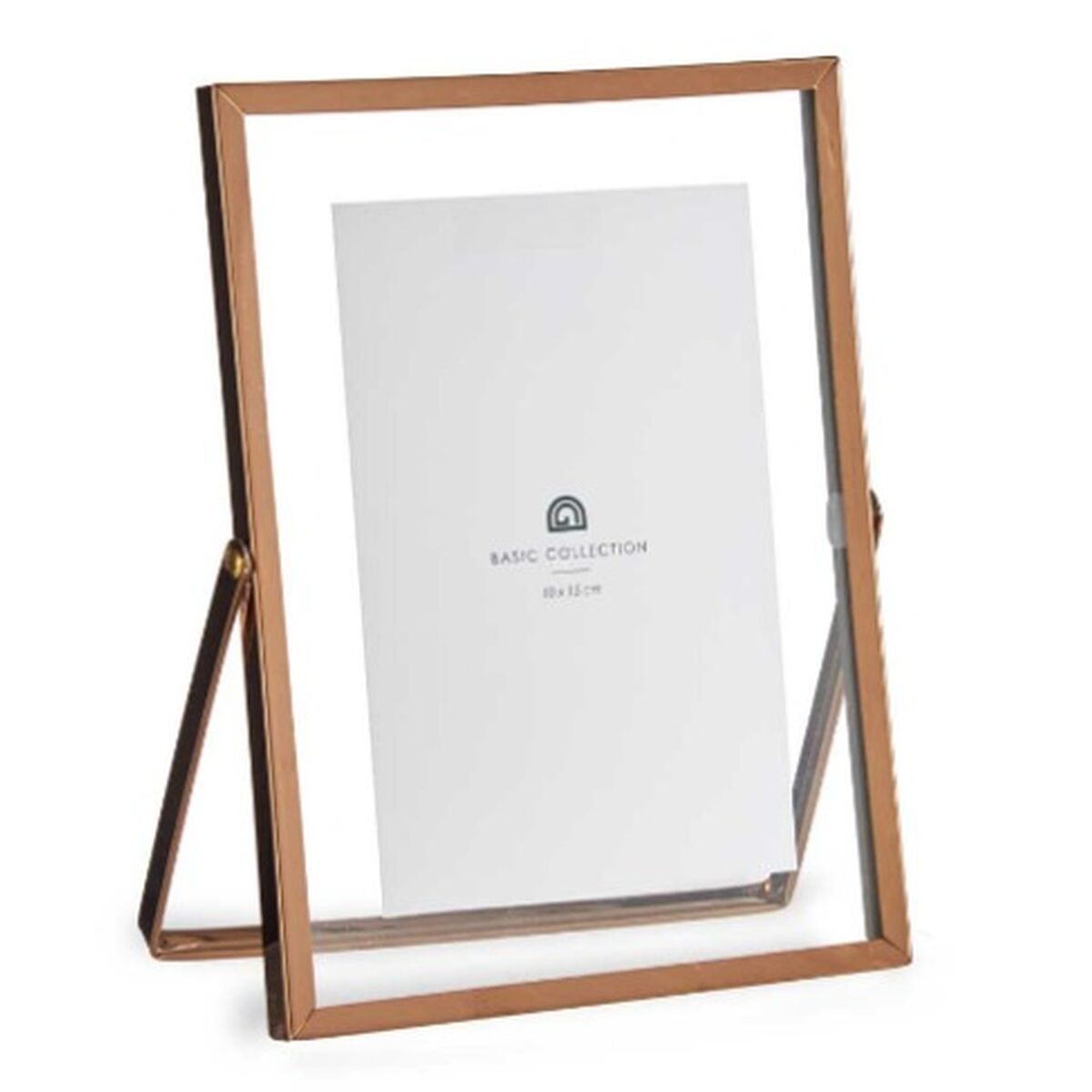 Photo frame Copper Metal Glass Plastic 15,5 x 1 x 20,7 cm (12 Units)-1