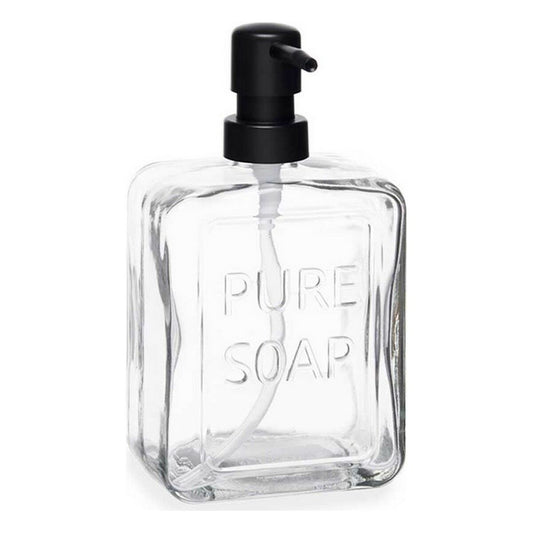 Soap Dispenser Berilo B5463U-1-361 Pure Soap Transparent Crystal Plastic 570 ml 10 x 18 x 6 cm (6 Units)-1