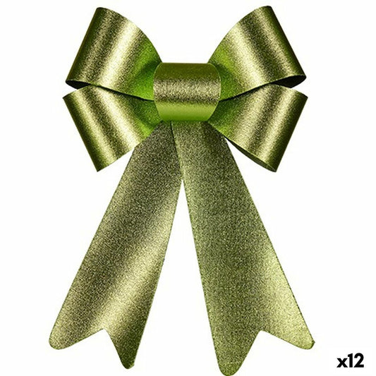 Lasso Krist+ HJ1-12063 Green 16 x 24 x 4 cm Christmas bauble (12 Units)-0