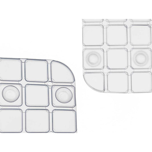 Non-slip Shower Mat Berilo BM509 - 309 BM509 - 309 Transparent PVC 6 x 38 x 6 cm 67,7 x 38,5 x 0,7 cm 38,6 x 45 x 6 cm Frames (6-1