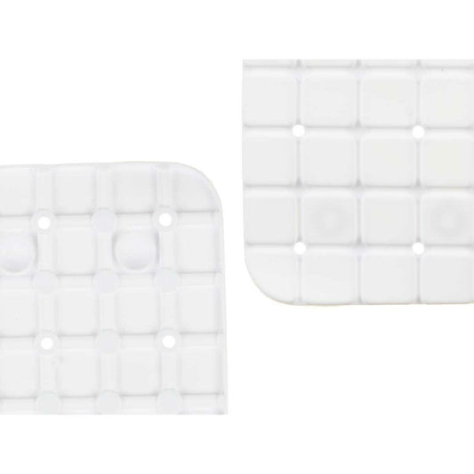 Non-slip Shower Mat Berilo BM509 - 310 BM509 - 310 White PVC 6 x 38 x 6 cm 67,7 x 38,5 x 0,7 cm Frames (6 Units)-1