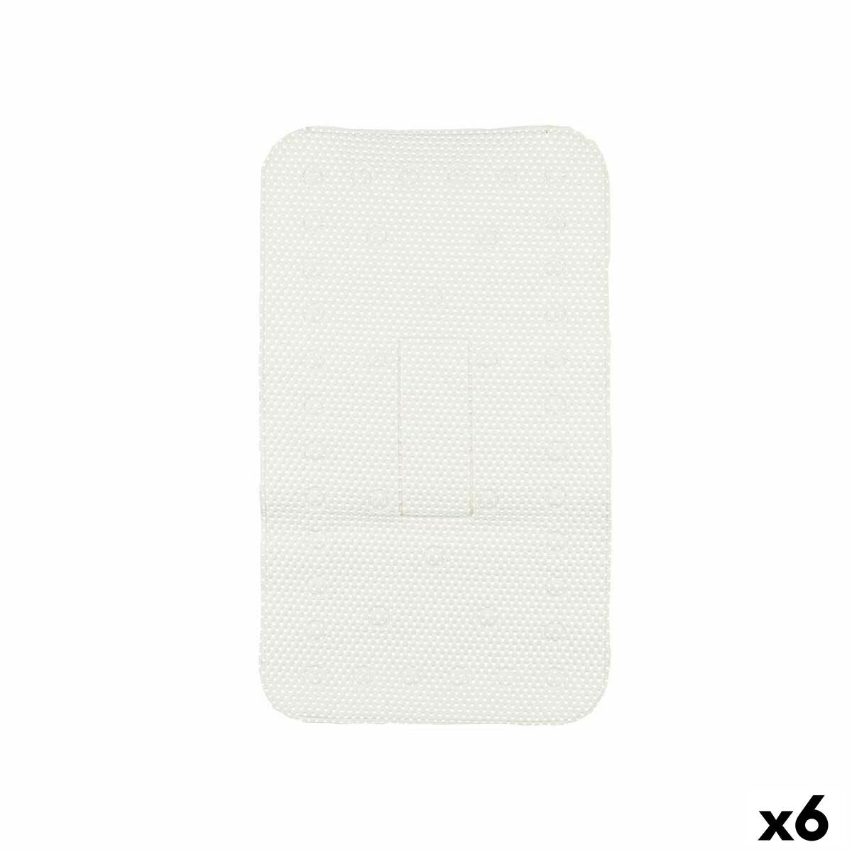 Non-slip Shower Mat Berilo BM814-4070 - 317 BM814-4070 - 317 White PVC 69,3 x 40 x 1 cm (6 Units)-0