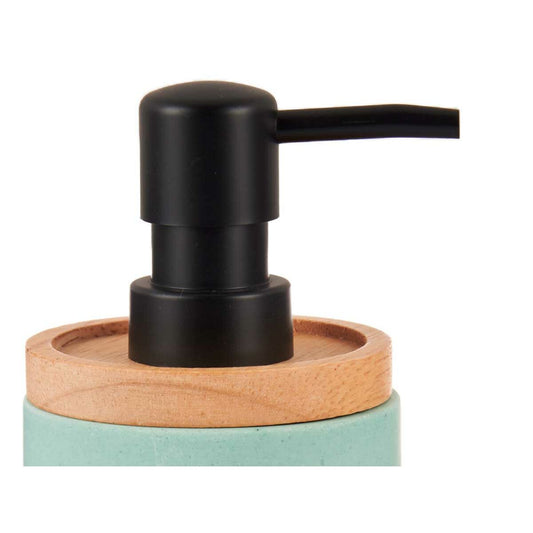 Soap Dispenser Berilo B5456BC-1 - 446 B5456BC-1 - 446 Mint Wood Resin Plastic 9,5 x 18,5 x 7,8 cm (6 Units)-1