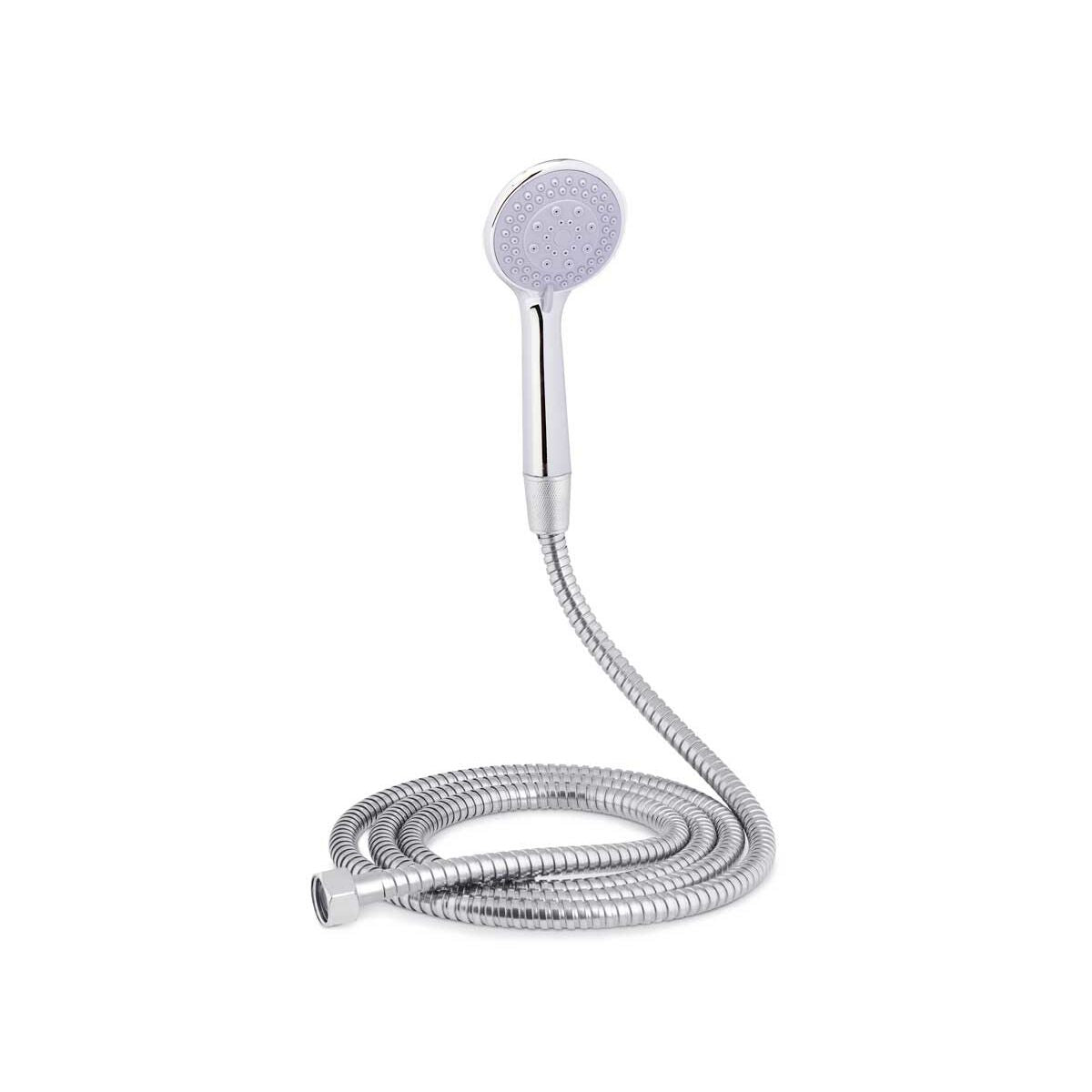 A shower head with a hose to direct the flow Berilo 170 170 Metal 2 m 14 x 24,5 x 4,5 cm 14 x 4,5 x 24,5 cm (12 Units)-4