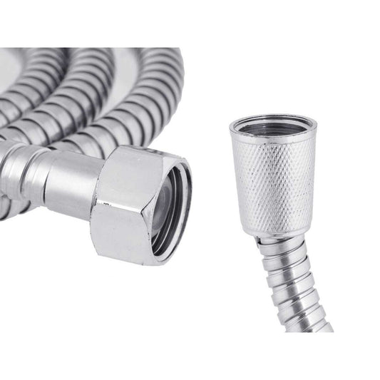 A shower head with a hose to direct the flow Berilo 170 170 Metal 2 m 14 x 24,5 x 4,5 cm 14 x 4,5 x 24,5 cm (12 Units)-1