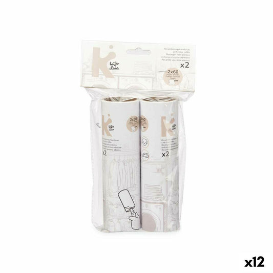 Lint Remover Replacement 16 cm White (12 Units)-0