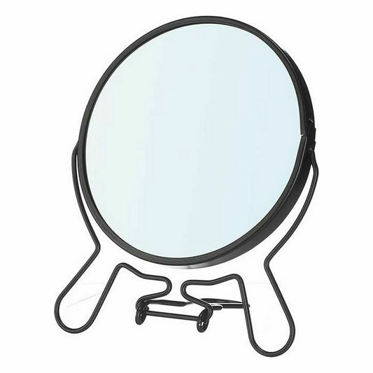 Magnifying Mirror Berilo B6444P-M Black Iron 13 x 15,3 x 1,5 cm (12 Units)-1