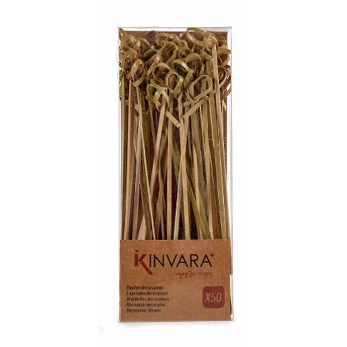 Bamboo toothpicks Kinvara SJ3485 Knot (24 Units)-1