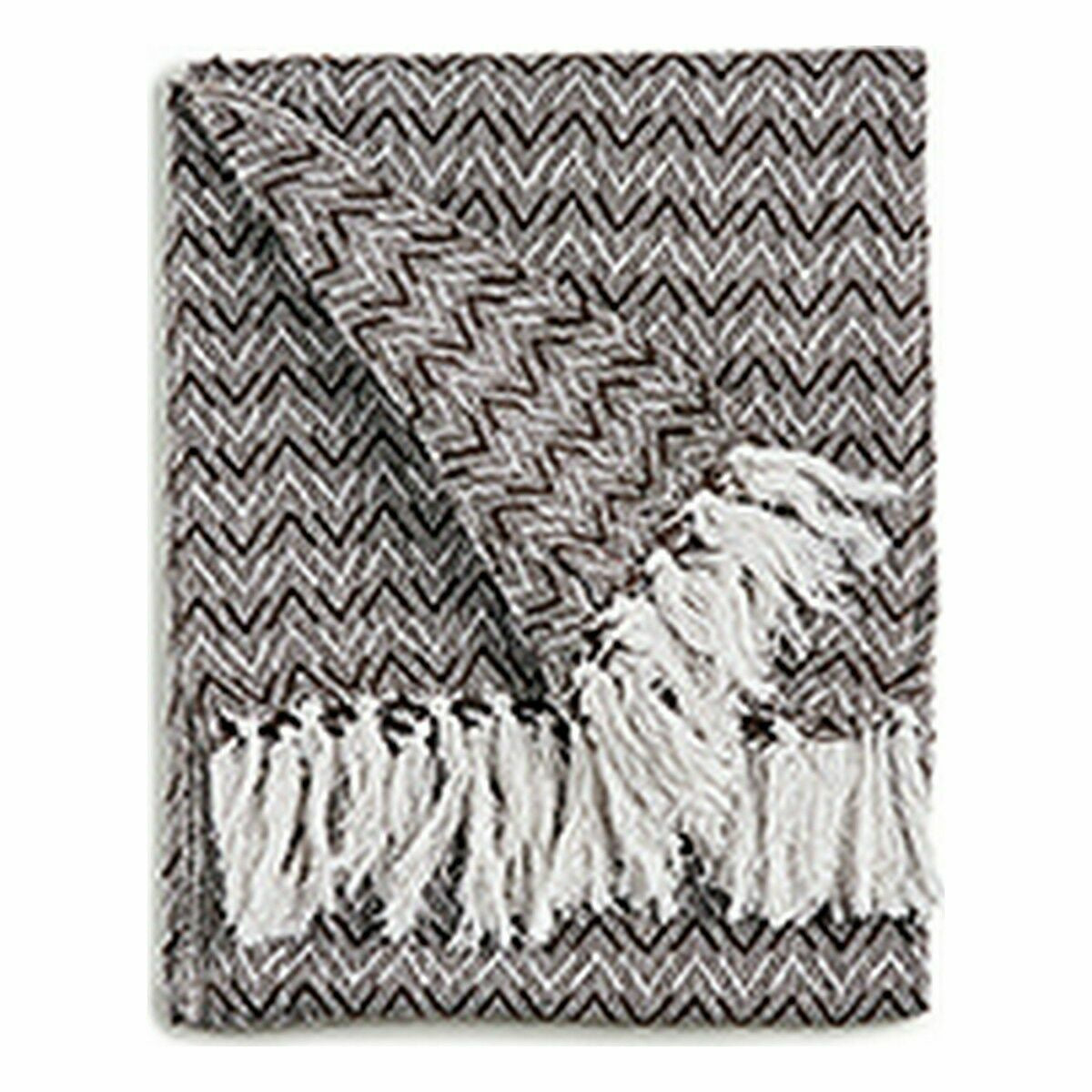 Sofa cover ITEM NO.25 PLAIDS Brown Grey Natural 160 x 130 cm Ear (of wheat) (12 Units)-1