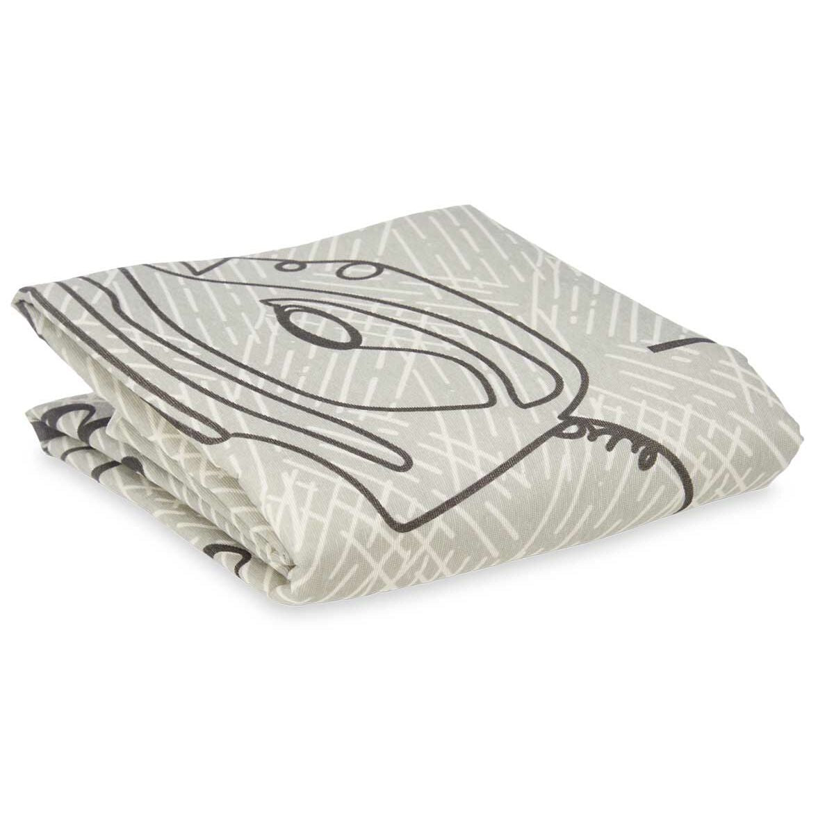 Ironing board cover Grey 140 x 50 cm Sheet (8 Units)-3