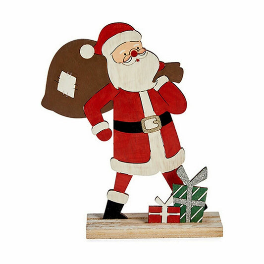 Decorative Figure White Red Green Wood 5,5 x 23,5 x 19 cm (12 Units)-1