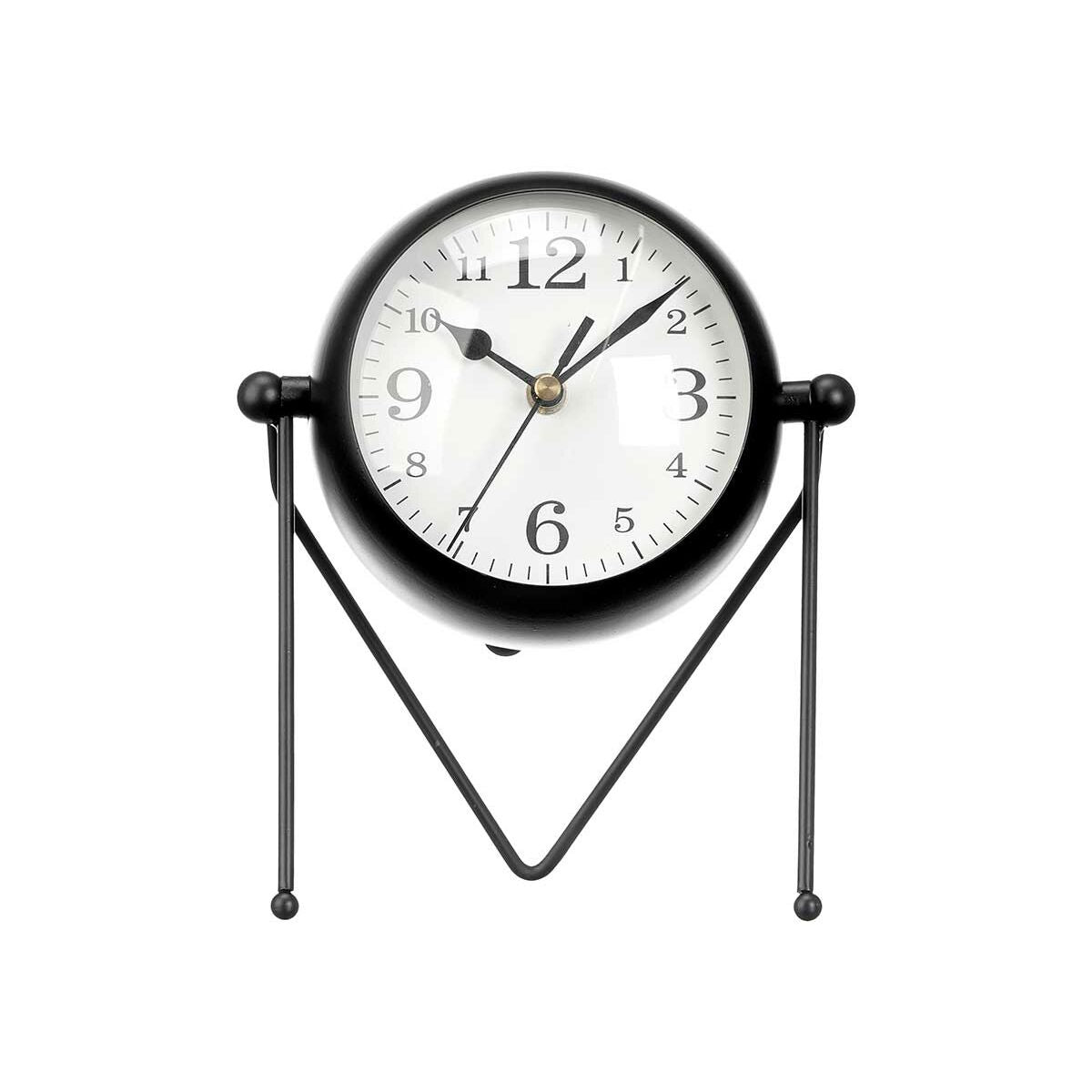 Table clock Gift Decor 900 Black (4 Units)-2