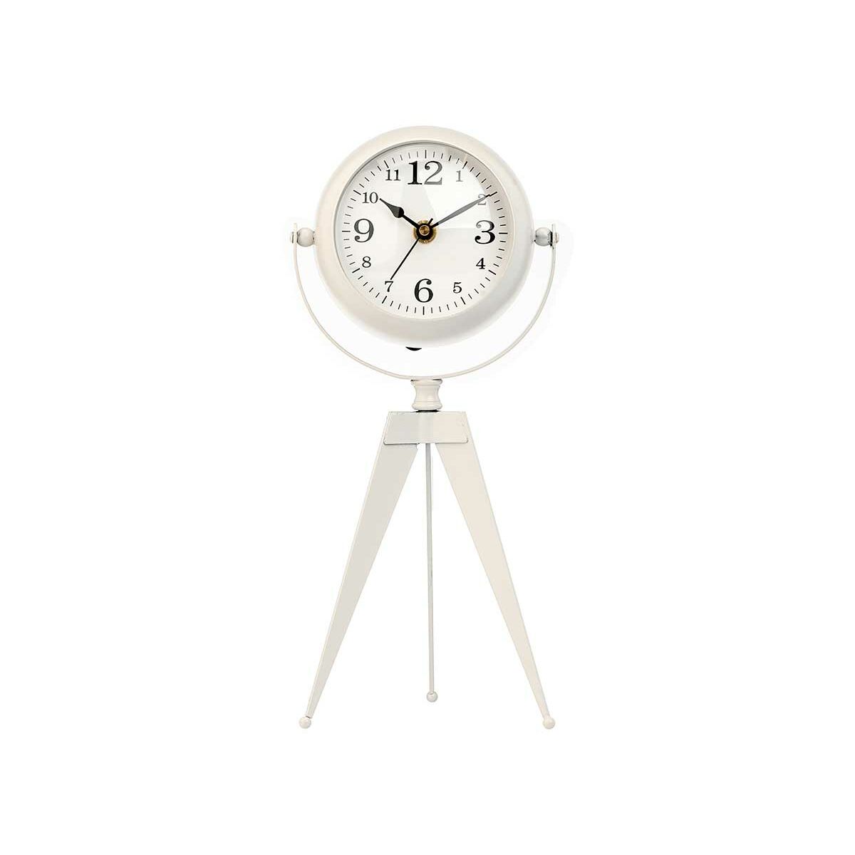 Table clock Gift Decor 905 White Tripod (4 Units)-2