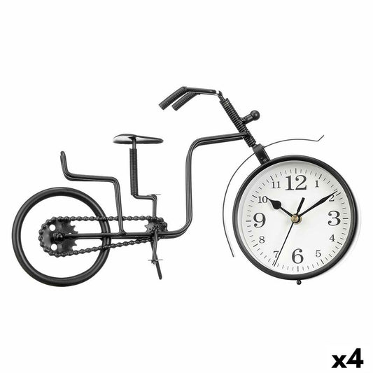 Table clock Gift Decor 911 Black Bicycle (4 Units)-0