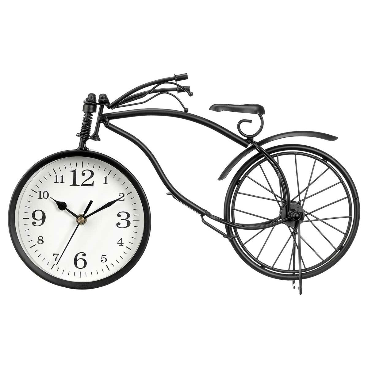 Table clock Gift Decor 912 Black Bicycle (4 Units)-3