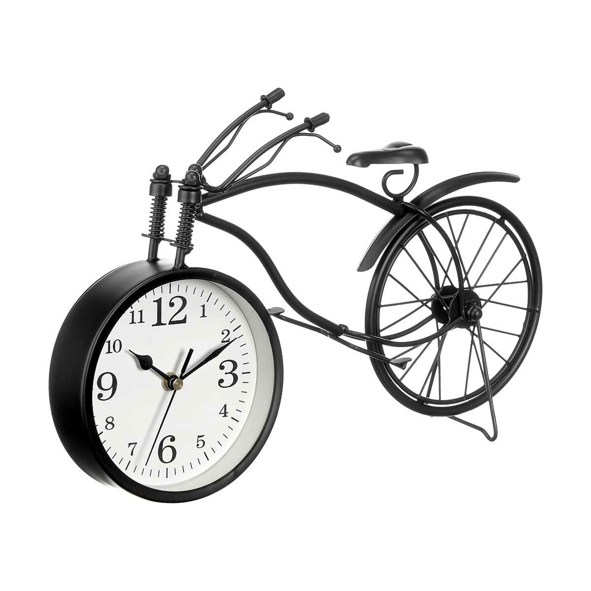 Table clock Gift Decor 912 Black Bicycle (4 Units)-2
