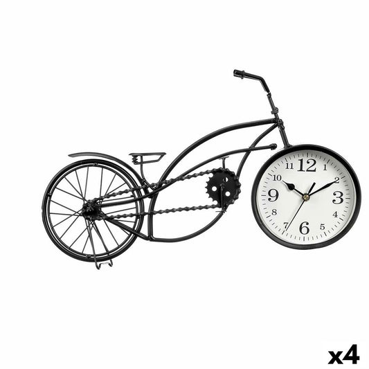 Table clock Gift Decor 915 Black Bicycle (4 Units)-0