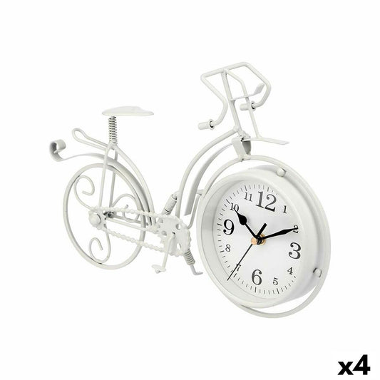 Table clock Gift Decor 916 White Bicycle (4 Units)-0