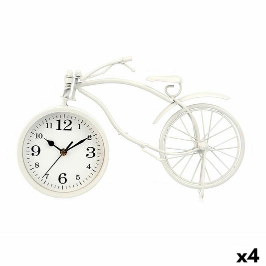 Table clock Gift Decor 918 White Bicycle (4 Units)-0