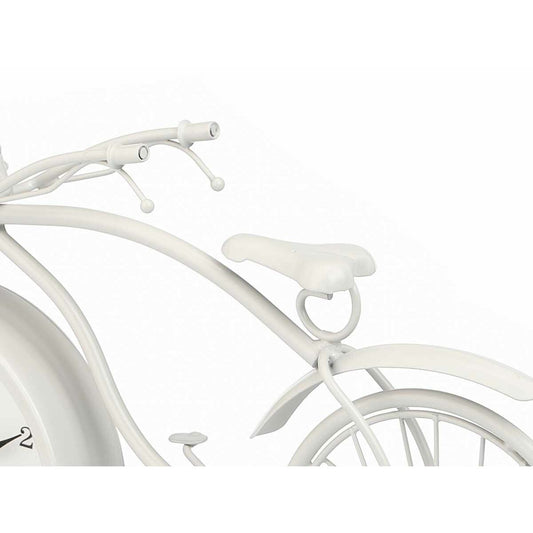 Table clock Gift Decor 918 White Bicycle (4 Units)-1