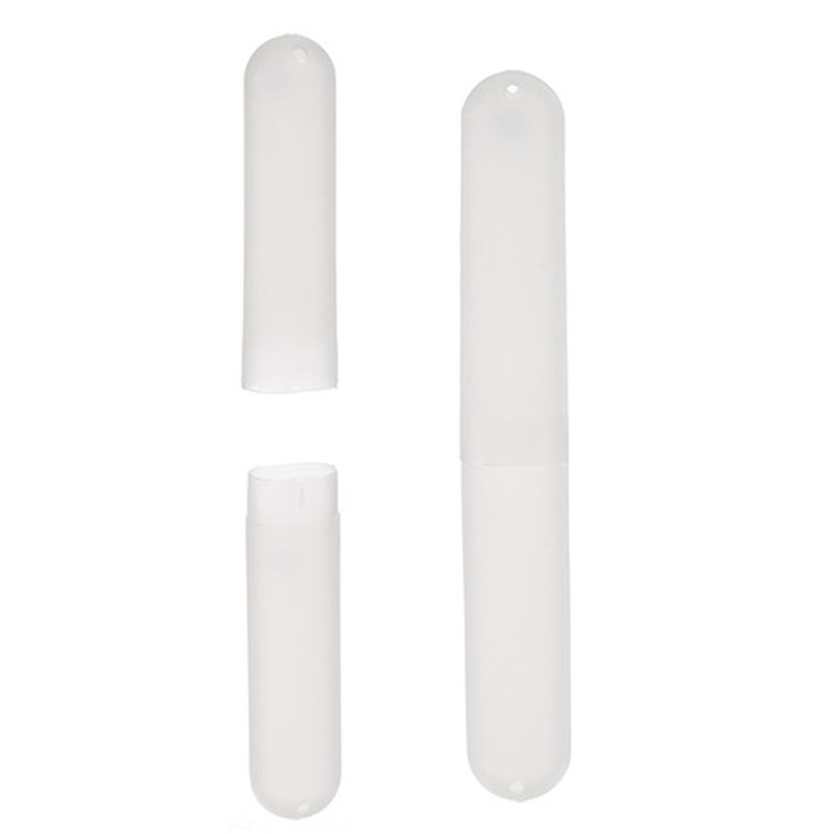 Toothbrush Holder Berilo CN80565 CN80565 Transparent polypropylene 20 x 2 x 3 cm (24 Units)-1