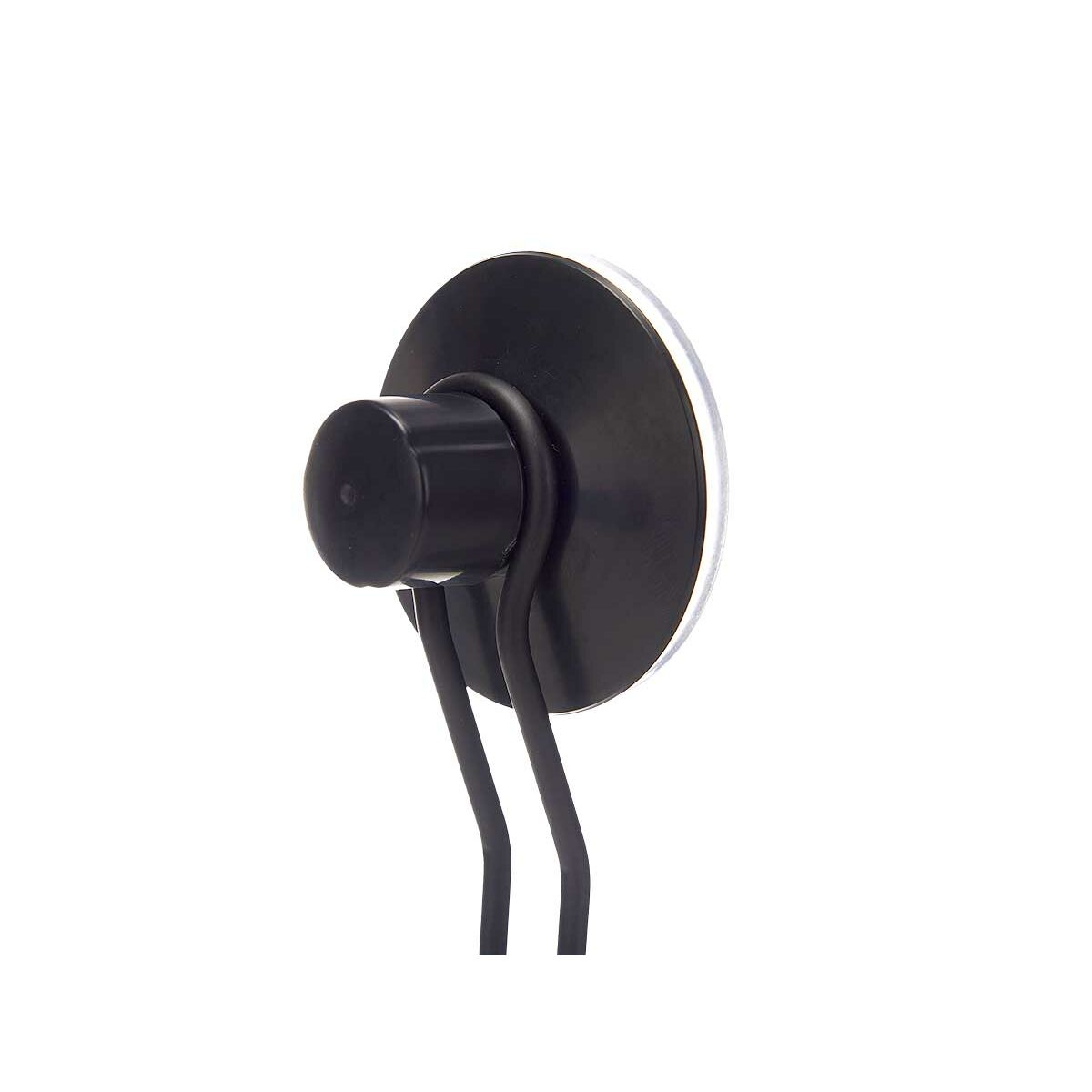 Toilet Brush Berilo CN-W3100-15 CN-W3100-15 Black Steel ABS 10 x 36 x 10 cm (12 Units)-2
