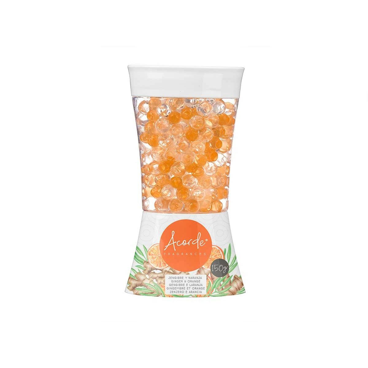 Air Freshener Acorde F-612 Orange Ginger 150 g Gel (12 Units)-1