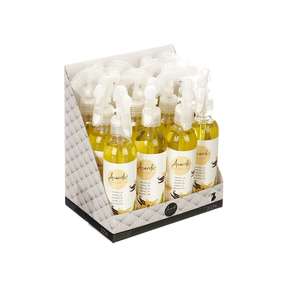 Air Freshener Acorde 4-C-AR Vanilla 200 ml (12 Units)-2