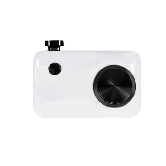 Crystal Camera Sculpture: Elegant Living Room and Office Decor-0