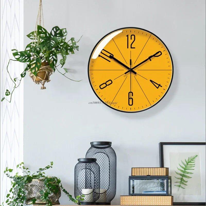 30cm Nordic Creative Wall Clock: Timeless Style for Modern Living-2