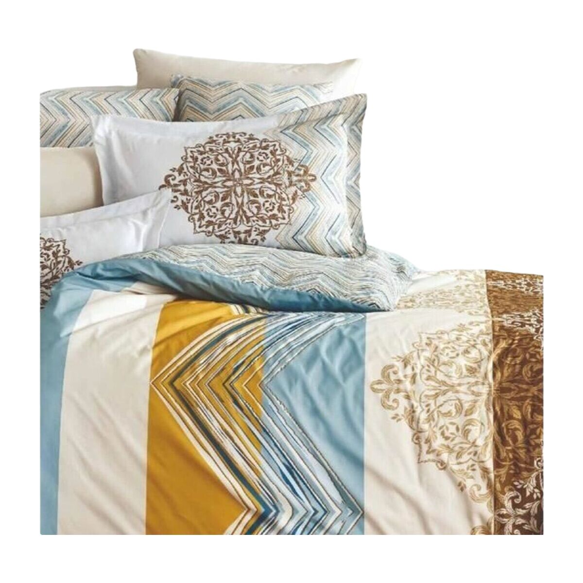 Duvet cover set White Super king 3 Pieces-0