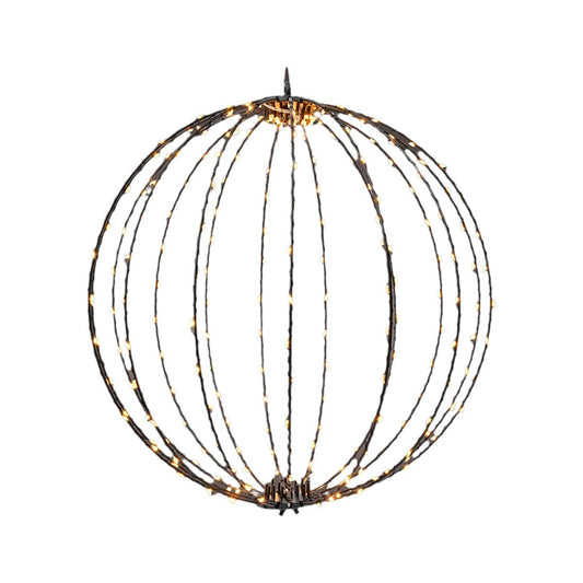 Lighting decoration Lumineo Black Metal 220 V Ø 38 cm-0